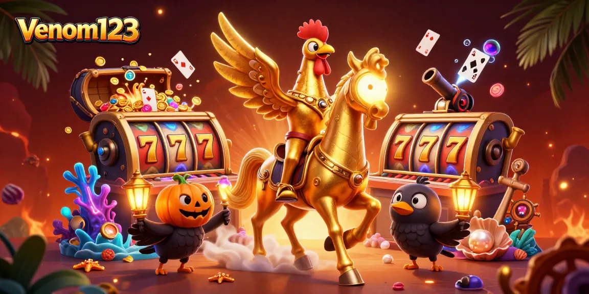 Memicu keberuntungan di venom123 dengan visual slot dan jackpot yang meriah