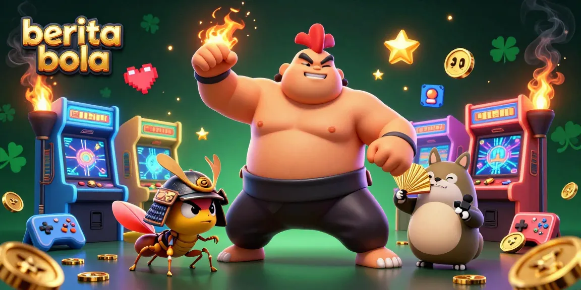 Engage with berita bola through a vibrant casino scene featuring dynamic game elements.