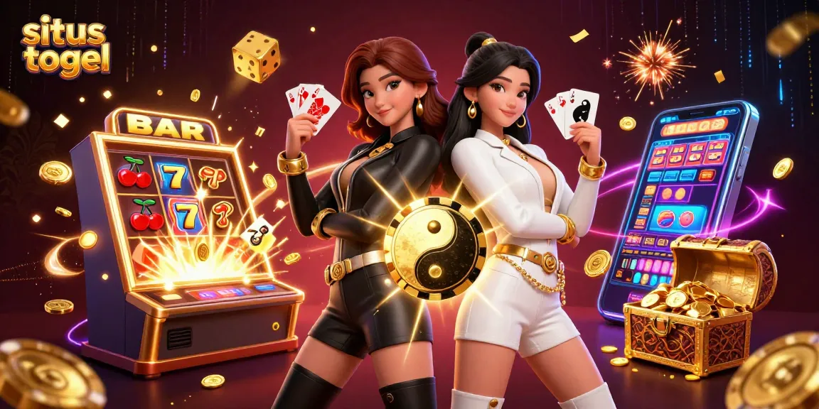Experience the excitement of situs togel with dynamic Asian women embracing casino thrills.