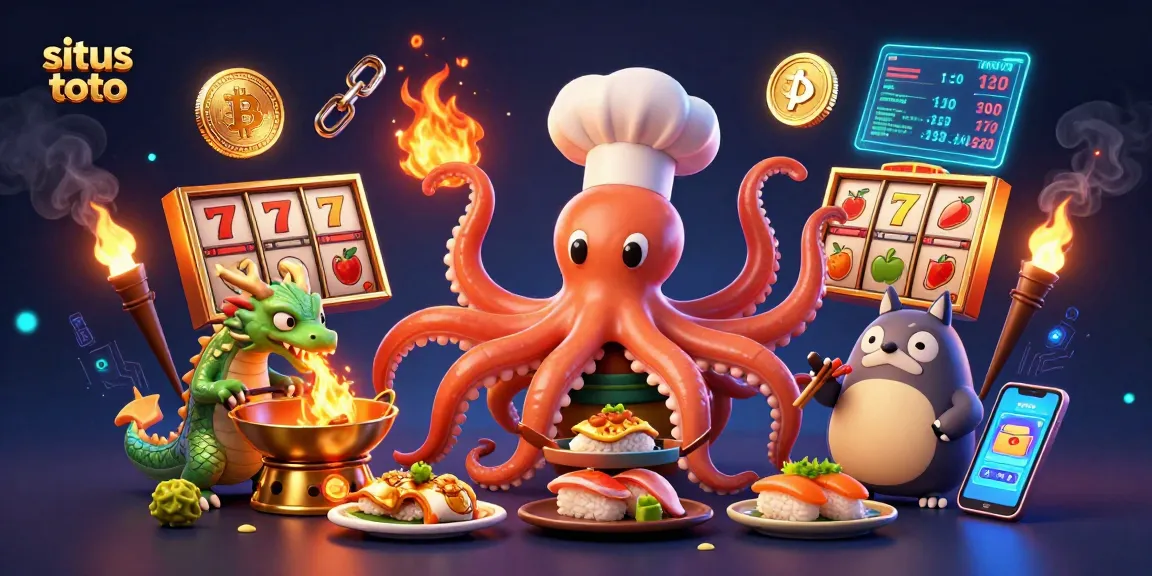 Engage with Situs Toto through interactive gaming elements, showcasing vibrant 3D cartoon characters.
