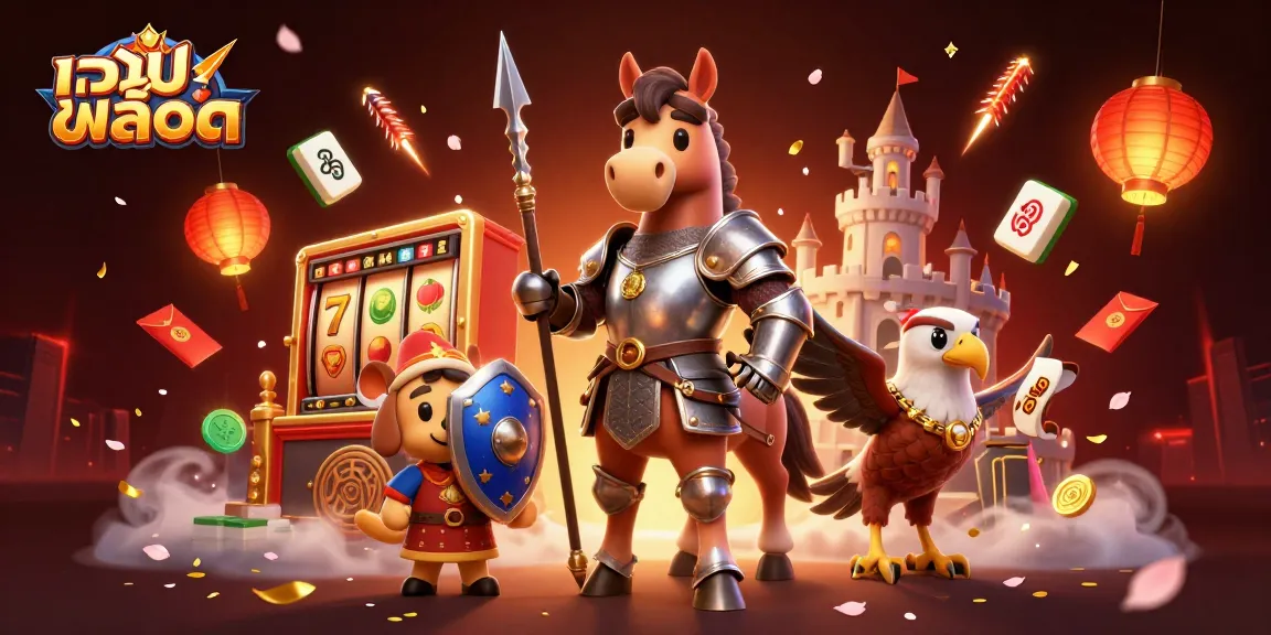 Spin สล็อตเว็บตรง with dynamic knights and treasures for epic gaming adventures.