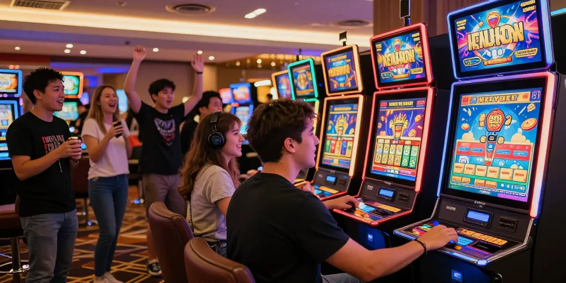Pengalaman bermain slot di https://honda555.net/ dengan suasana kasino yang ceria dan penuh energi.