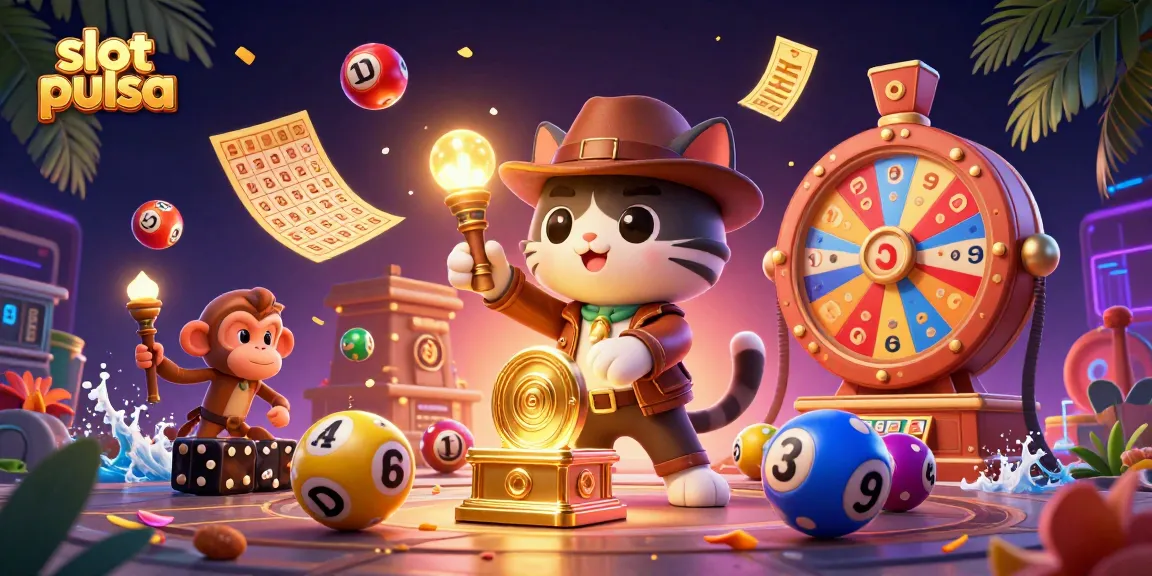 Ikuti aksi slot pulsa yang mendebarkan yang diilustrasikan oleh seorang arkeolog kucing dan monyet di kuil kasino yang semarak.