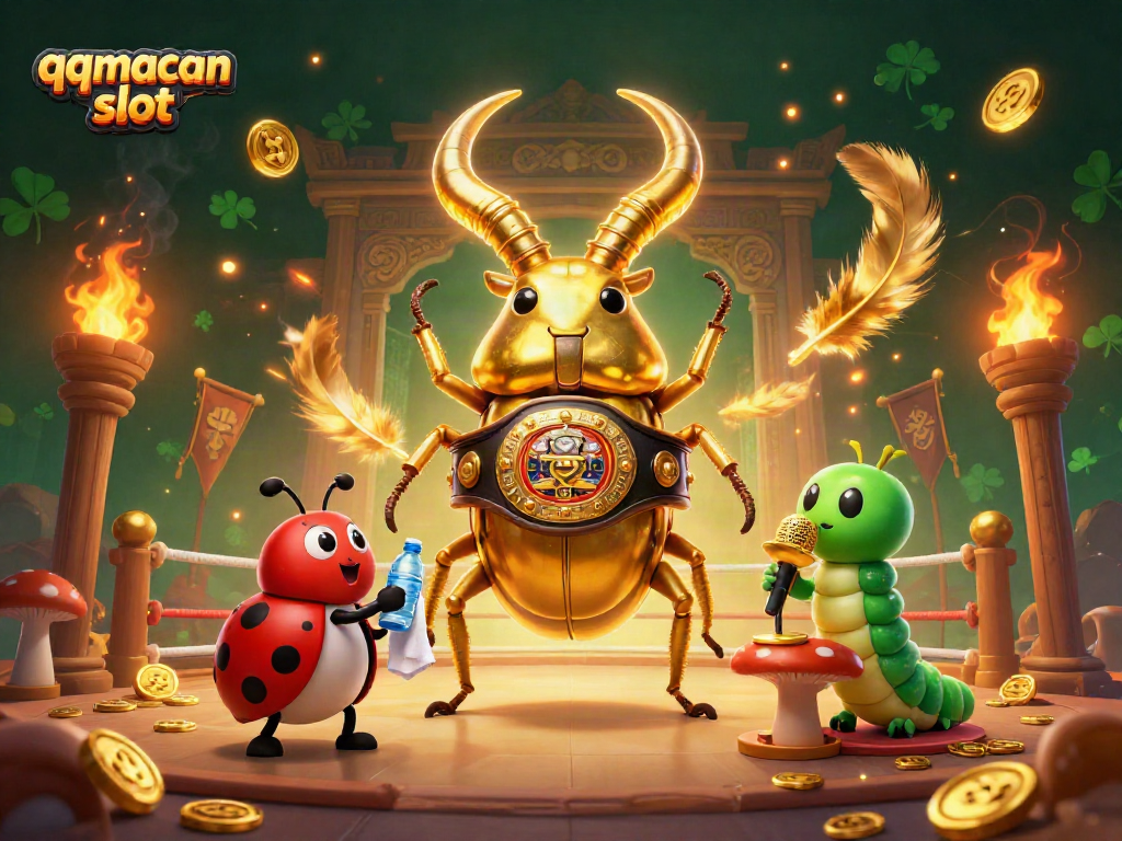 Mainkan qqmacan slot dengan karakter unik dan efek visual yang menakjubkan di arena pertarungan.