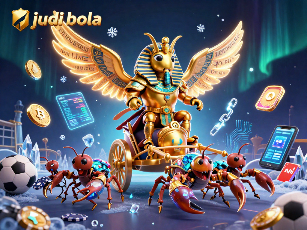 Engage in judi bola with thrilling sports betting visuals featuring a vibrant, dynamic scene.