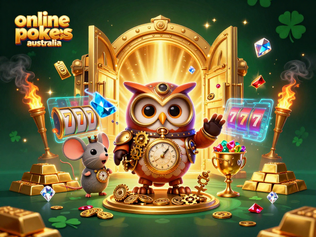 Experience thrilling gameplay with online pokies Australia featuring vibrant characters and dynamic elements.