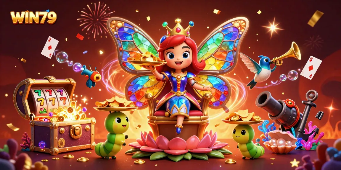 Experience the thrill of WIN79 with vibrant slot games and captivating casino action.