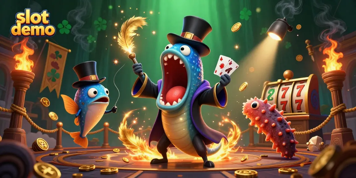 Engage in thrilling slot demo experiences with vibrant 3D casino characters and dynamic gaming elements