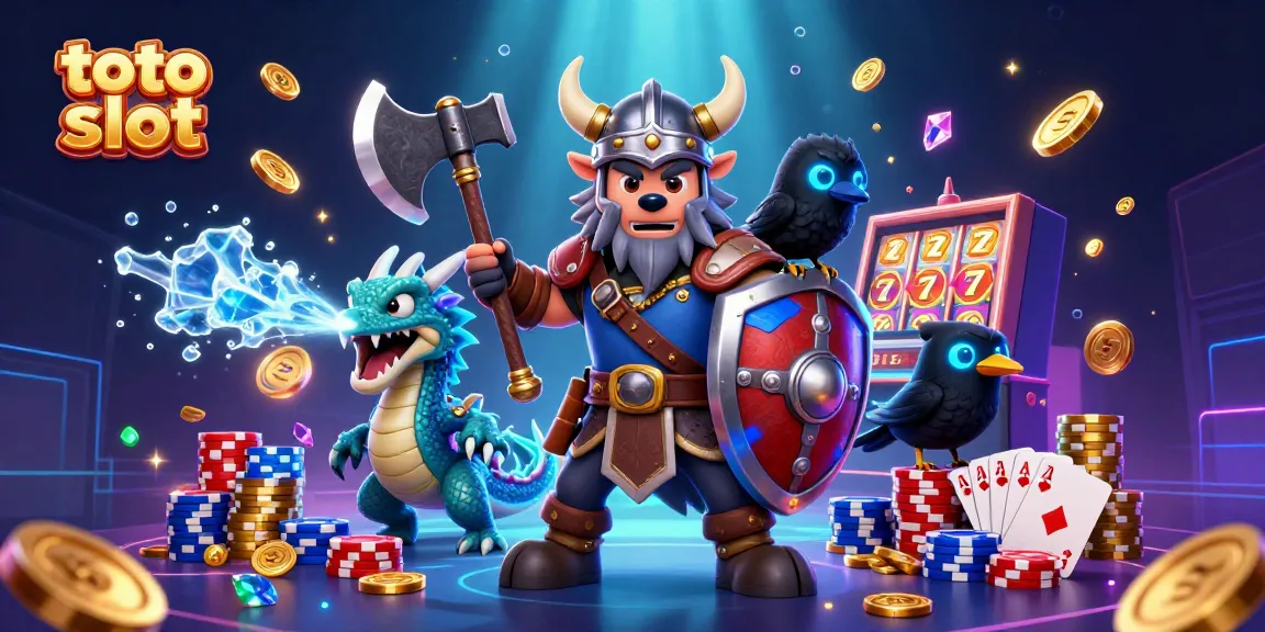 Engage with exciting toto slot games featuring vibrant characters, golden coins, and thrilling action.