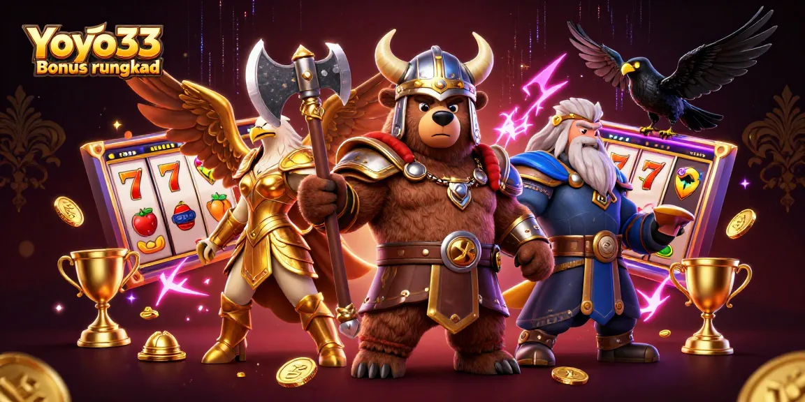 Experience thrilling wins with the Yoyo33 Bonus rungkad in this vibrant casino scene!