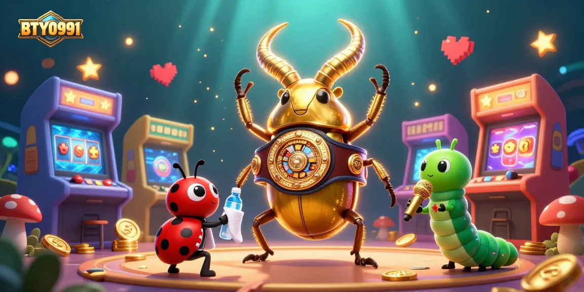 Experience the excitement of BTY0991 casino adventures with dynamic characters and vibrant gaming elements.