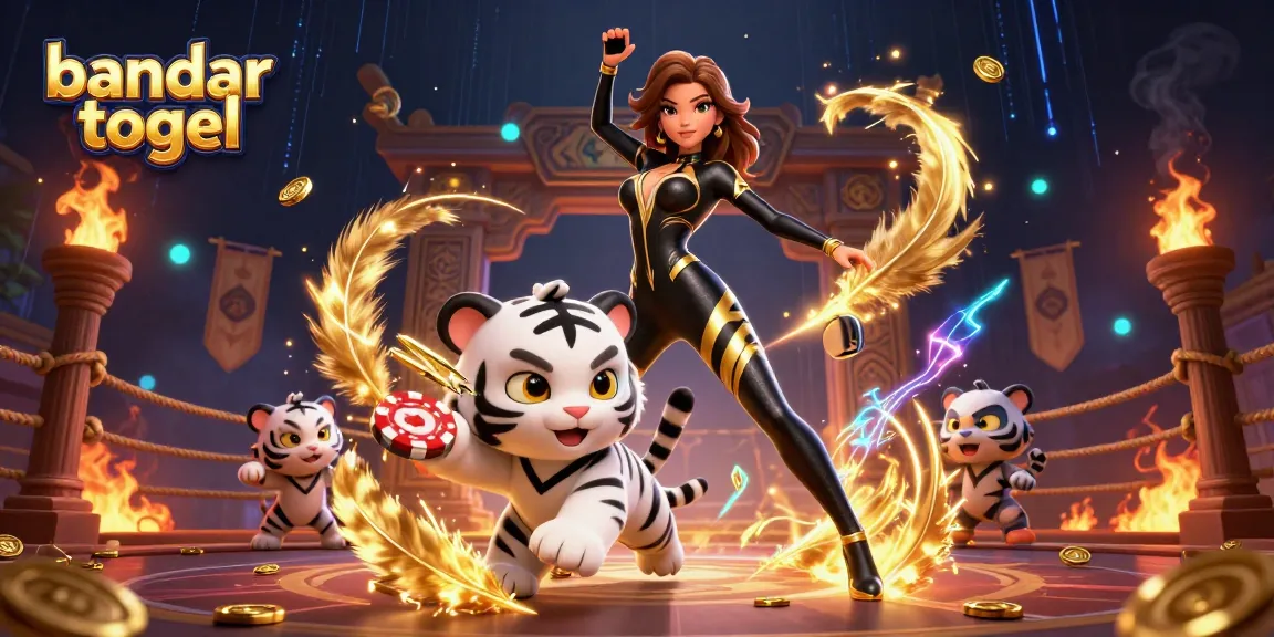 Engage in the bandar togel experience with immersive, vibrant casino illustration art.