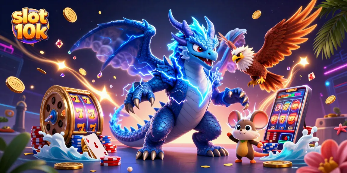 Win big with slot 10k gameplay featuring vibrant characters and energizing casino elements.