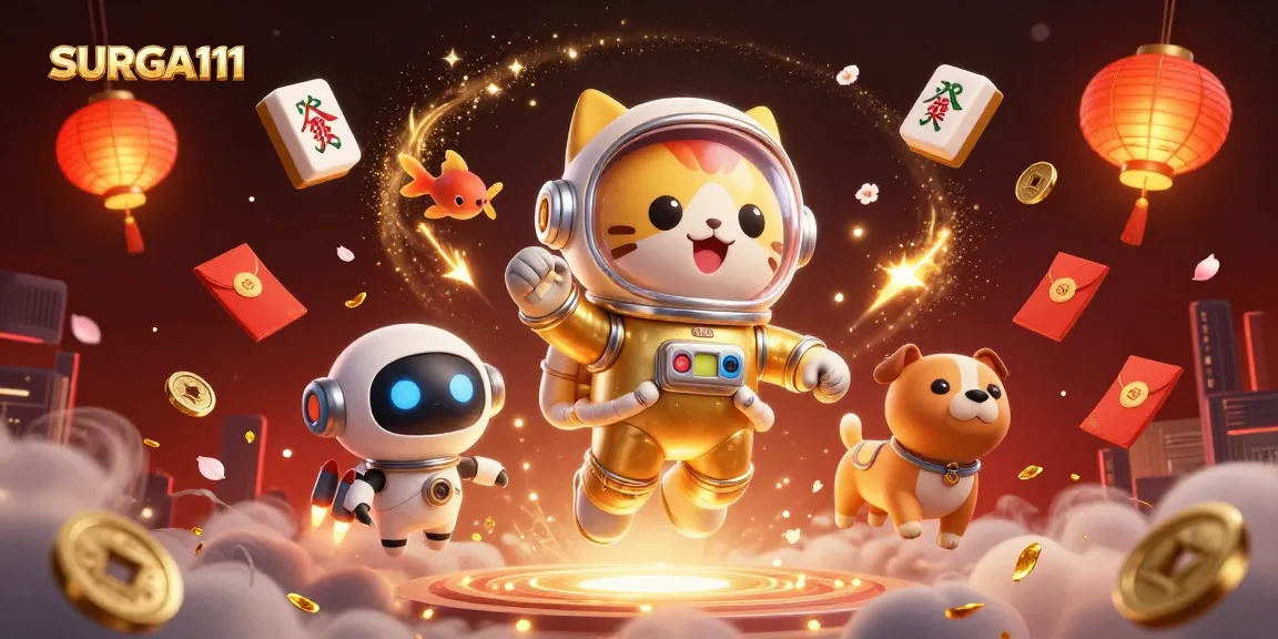 Join the winning excitement at SURGA111 with a space-themed gaming adventure.