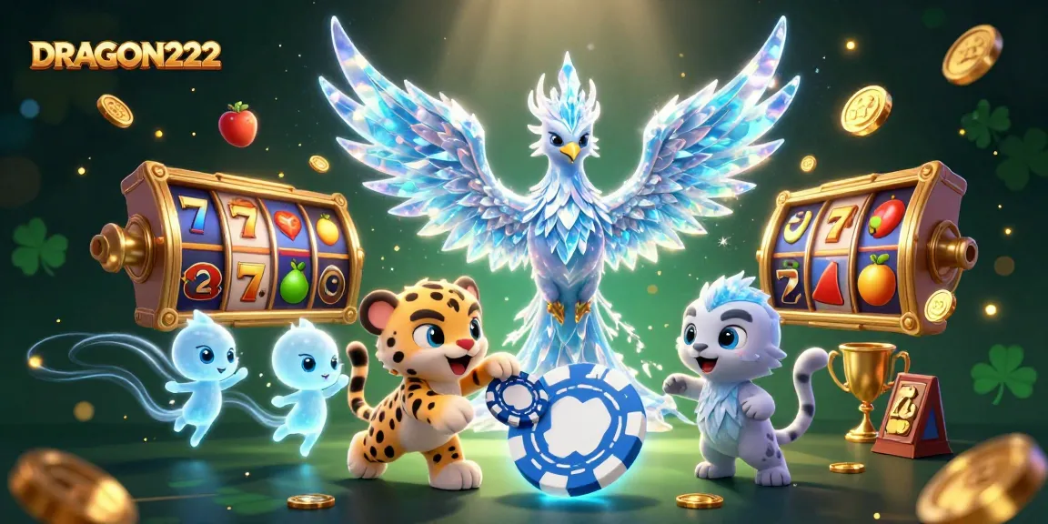 Engage with DRAGON222's thrilling slot experience as the ice phoenix and snow leopard enhance gameplay.