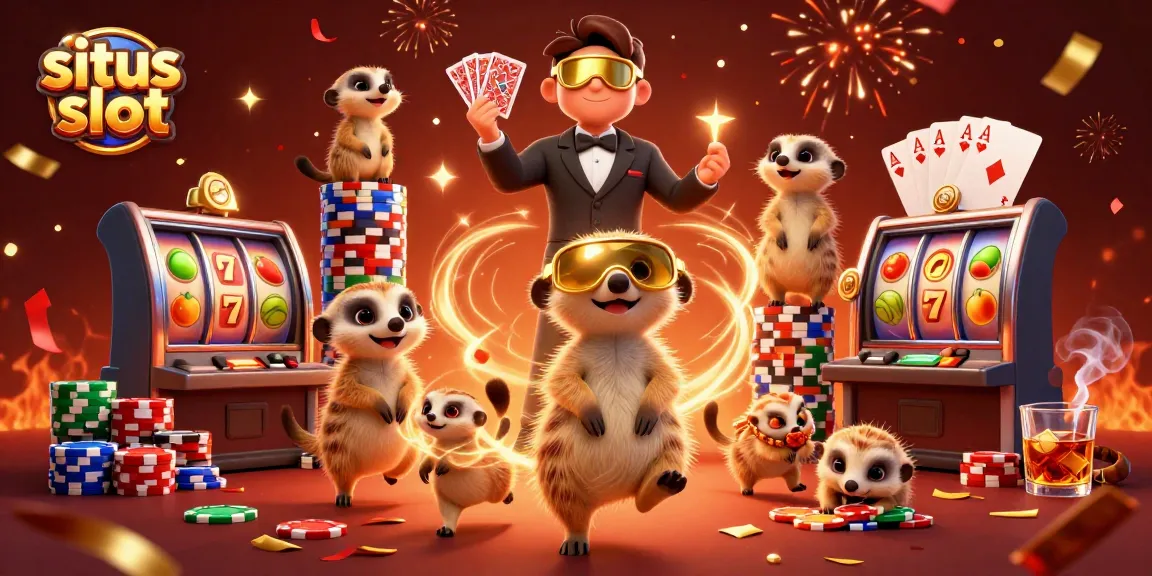 Menangkan jackpot di situs slot terpopuler dengan suasana kasino yang meriah dan karakter lucu.