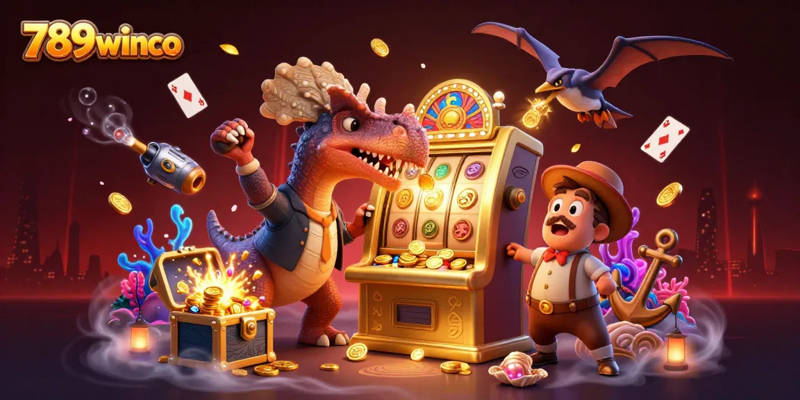 Experience thrilling wins with 789winco as a pachycephalosaurus hits a jackpot.