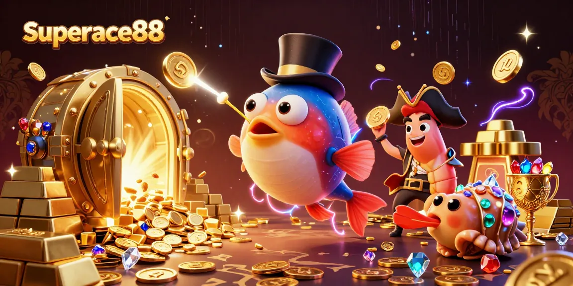 Engage with superace88's exciting world of online gambling featuring vibrant characters and treasures.