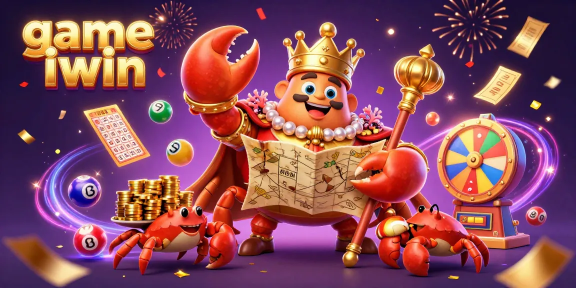 Experience the thrilling game iwin with vibrant characters, lottery elements, and a festive atmosphere.