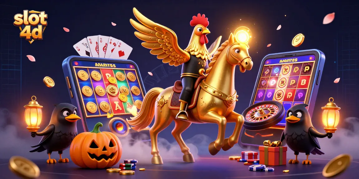 Experience thrilling action with slot 4d in a vibrant casino scene filled with dynamic characters and gaming elements.
