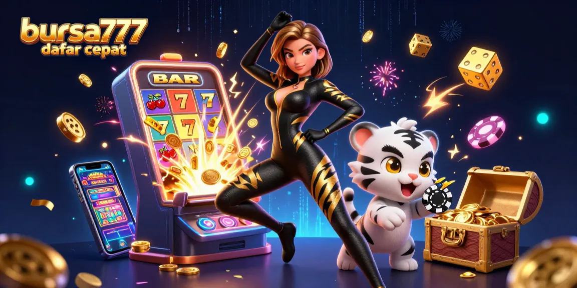Engage with exciting gaming features at bursa777 daftar cepat, showcasing thrilling slots and jackpot excitement.
