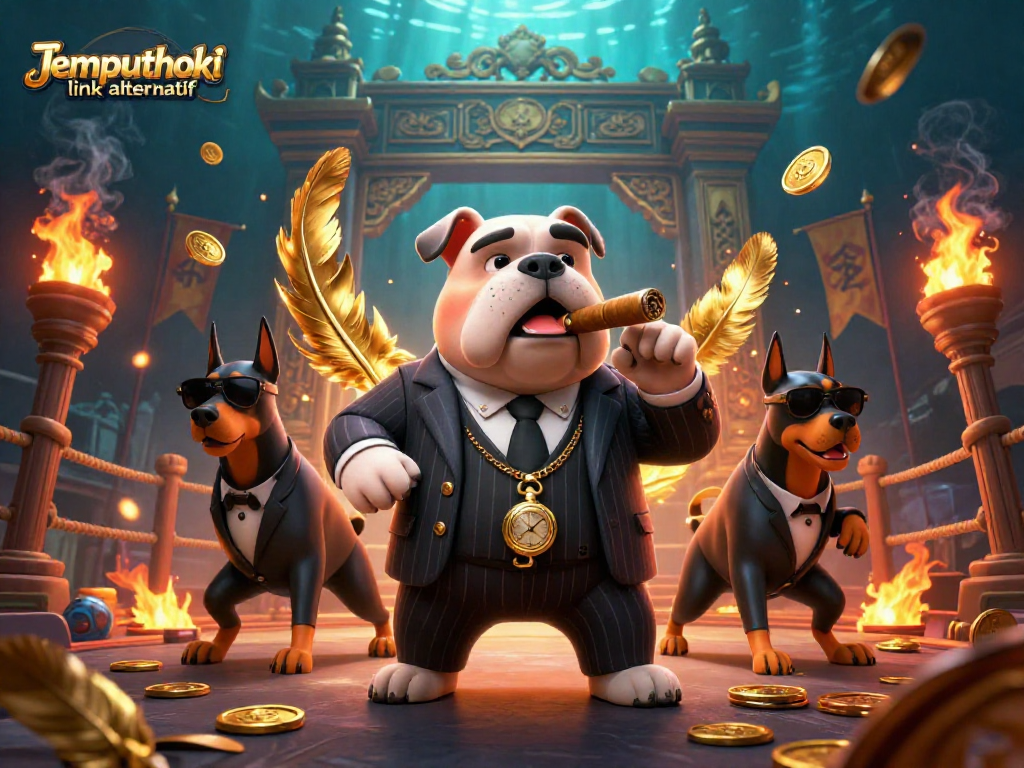 Engage in thrilling games with Jemputhoki link alternatif as the mafia boss bulldog leads with jackpot excitement.