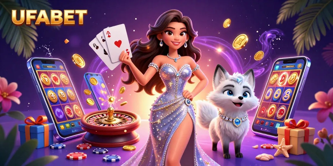 Experience the thrill of slots with UFABET's vibrant gaming elements and enchanting visuals.