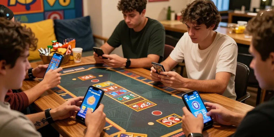 Players engaging with 3 Patti Blue app to play online card games in a cozy setting.